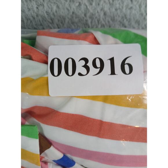 Target Pride Rainbow Dress Womens Size XS Shirt Button Up Belted Maxi Stripe NWT - Picture 8 of 8